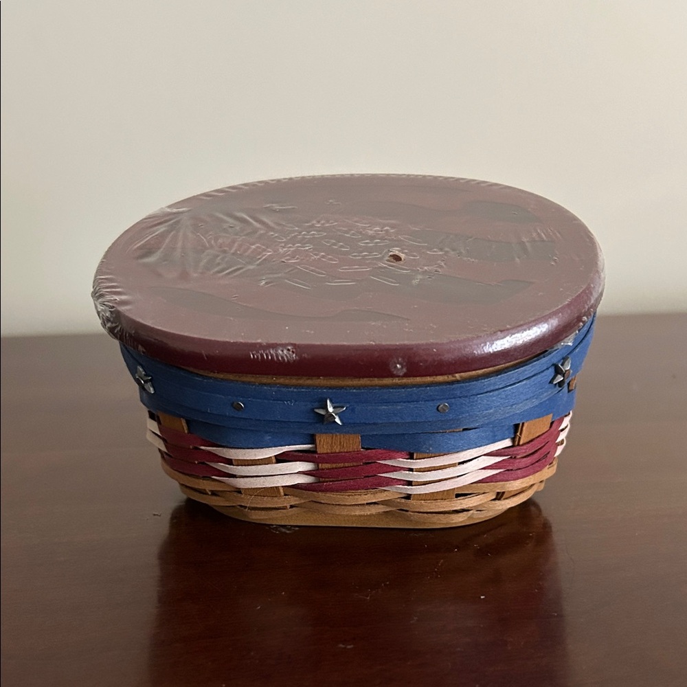 Longaberger Stars and Stripes basket bundle 2009